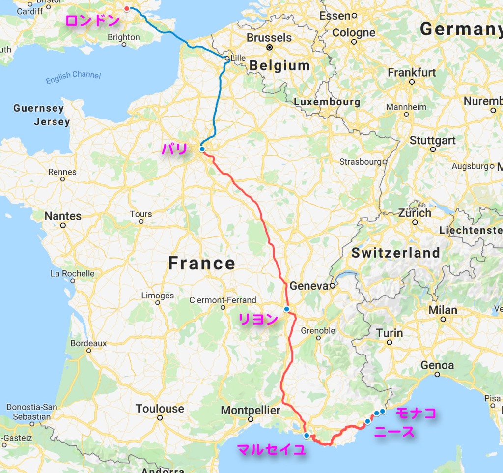 フランス旅行 折りたたみ自転車 1 で地球を駆け巡る